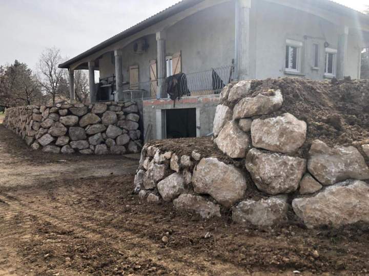 Murs de soutènement pierre Toulouse